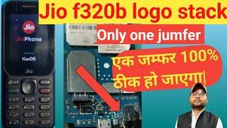 LYF jio f320b Hang on logo problem fix ! jio f320b logo stck problem 100% Done !!