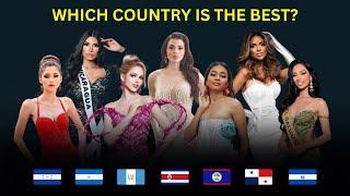 CENTRAL AMERICA AT BIG 6 BEAUTY PAGEANT 2024