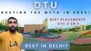 DTU Detailed Campus Tour 2025 || Top Engineering College in Delhi || Delhi Technological University