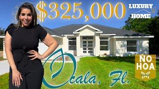 New LUXURY and AFFORDABLE Home in Ocala, Florida! $325,000 No HOA, No Carpets