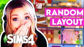 Randomizer Determines My LAYOUT // Sims 4 House Building Challenge