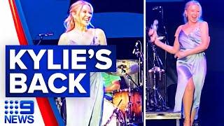 Kylie Minogue surprises fans in Mallacoota | 9 News Australia