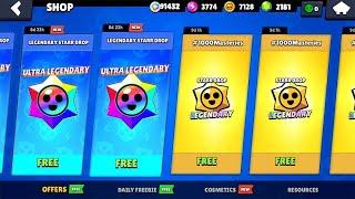 FREE NEW LEGENDARY STARR DROP BRAWL STARS NEW UPDATE
