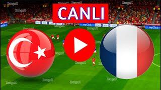 TÜRKİYE FRANSA MAÇI CANLI İZLE | eFootball Türkçe Simülasyon