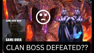 Clan Boss is Dead! Final Clan Boss World Record! || Raid Shadow Legends