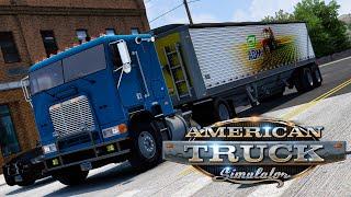 American Truck Simulator | Building A Trucking Empire | Cab Over Semi