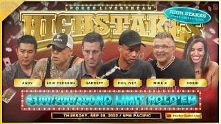 PHIL IVEY Plays SUPER HIGH STAKES $100/200/400 w/ Eric Persson, Garrett, Andy, Robbi, Ryusuke