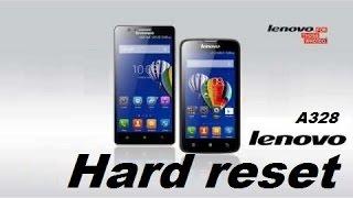 Hard reset Lenovo A328, Сброс Lenovo A328 - сброс до заводских (Hard reset) Хард ресет андроид