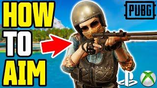 How to get PERFECT Aim & EASY Recoil // PUBG Console Guide (Xbox, PS5, PS4)