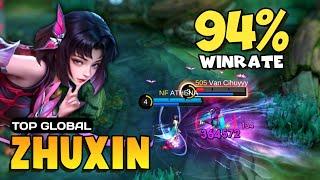 Zhuxin Best Build 2024 [ Zhuxin Top Global Gameplay] Mobile Legends