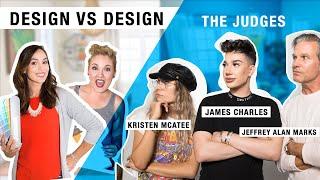 Design vs Design Color Challenge ft. judges James Charles, Kristen McAtee, and Jeffrey Alan Marks