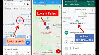 Cara Kirim Lokasi Palsu di Whatsapp Facebook Telegram Messenger dll Realtime 100% Work Tanpa Root HP