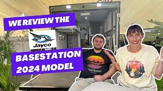 We review the new Jayco Basestation Toyhauler 2024 model | Love or hate the bed layout? Slide out?