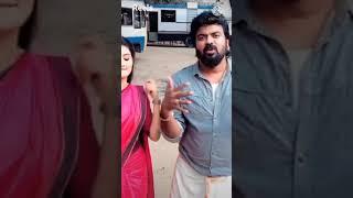 vaanathai pola serial actress tiktok ||suntvserial actress shooting spot video