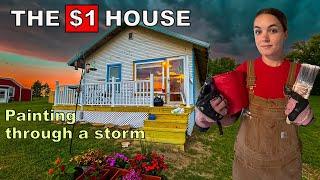 My $1 House: Painting Exterior With A Twist