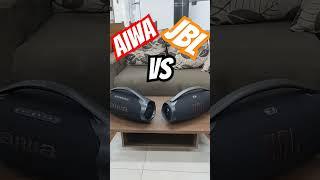 TESTE DE ÁUDIO: BOOMBOX PLUS AIWA BBS01 VS BOOMBOX 3 JBL