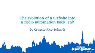 DjangoCon Europe 2023 | The evolution of a Website into a radio automation back-end.