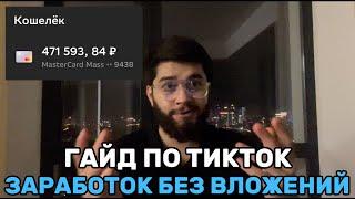 Полный гайд по ТикТок от А до Я. Арбитраж трафика 2024. убт.