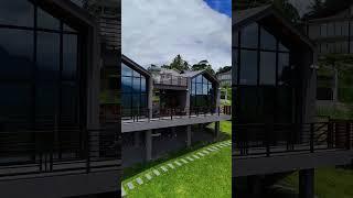 Elevated Customized Double Delight Amadeo unit #moderncabin #cabinhouse  #cabin #construction