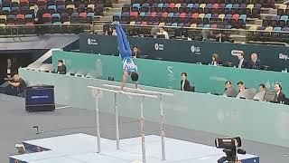 2024 Baku World Cup Parallel Bars Qualification - ABDURAKHIMOV Rasuljon (UZB)