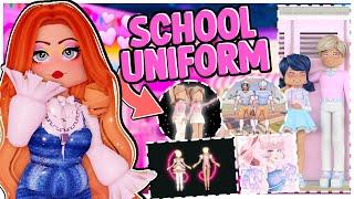 [CONCEPT] NEW SCHOOL UNIFORM SETS! So CUTE!  Royale High Set Concepts