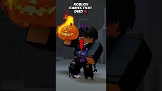 Roblox Games That DIED...  #shorts #roblox