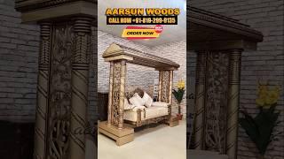 ZULA - Indoor Swing 2025 - How Aarsun Creates Hand-Carved Wooden Jhulas