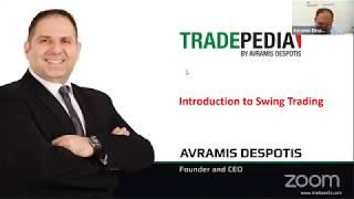 Tradepedia’s CEO delivering a live Facebook #webinar introducing the Avramis Swing Indicator