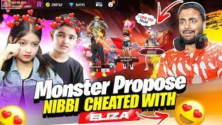 Monster Propose Cute Girl  Eliza Crying Cheating Monster  - Garena Free Fire Max