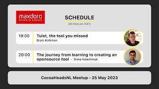 CocoaHeadsNL Meetup, 25 May 2023