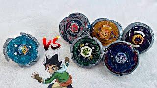 BLITZ STRIKER vs THE SEASON BLADERS!! INSANE Beyblade Metal Fight!!