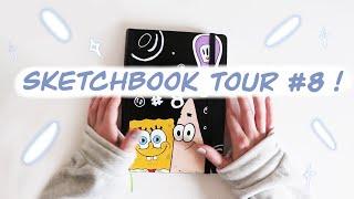 SKETCHBOOK TOUR #8!! 2020 // Sea White of Brighton // EmilyArts