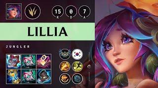 Lillia Jungle vs Taliyah - KR Challenger Patch 25.09