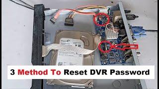 DVR Password Recovery  DVR Password |  CCTV DVR | 3 Method for Dvr Password Reset