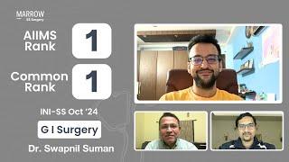 INI-SS Oct ’24 G I Surgery, AML 1 CML 7, Dr Swapnil in conversation with Dr. Rohan & Dr Venkatesh