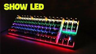 Show Led - Bàn phím cơ Metoo Zero X51 layout 87 phím