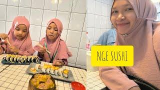 SELESAI OBSERVASI LANJUT MAKAN SUSHI #allahummabarik #sushi #KUSUKASUSHI#bone #sulawesiselatan