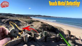 Beach Metal Detecting! Monterey, California! OLD and Random Stuff! Nokta Legend!