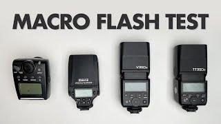 4 Compact Macro Photography Flashes Tested (Godox V350, TT350, Meike MK320, MK310)