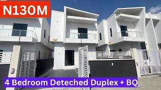 4 Bedroom House for Sale in Ajah, Lekki, Lagos | Luxury Home with BQ - 130 Million Naira