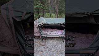 Tent Cot from Cabela's. Would you sleep in one? #tent #camping