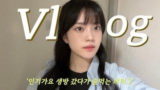 vlog. 직장인 브이로그, 뉴진스보러 인기가요 방청가는 브이로그, 뉴진스 보러가는직장인 , 야끼니꾸 소량 ,직장인버니즈