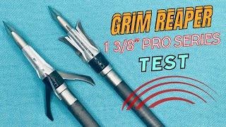 GRIM REAPER 1 3/8" Pro Series 100 gr Broadhead Test