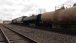 NS 195 Manifest BNSF ES44 NS SD60  power set  by Maybelle 3 31 18