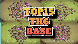 Новые ссылки на Лучшие ТХ6 БАЗЫ ГИБРИД/ТРОФЕЙ БАЗА 2023 (TOP15) Clash of Clans РАТУША 6 БАЗА Base