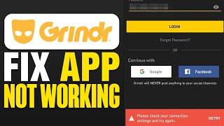 How To Fix Grindr App Not Working (2024)