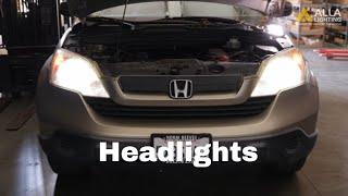 Replace | Change 2007~2014 HONDA CR-V Headlight High Low Beams Bulbs