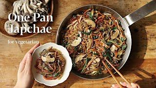 It takes only 15 minutes! One-pan Japchae. #onepanjapchae