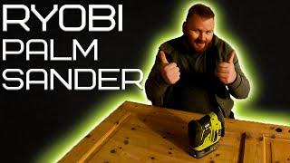 Ryobi Palm Sander first impression and demo