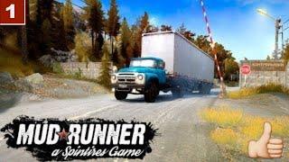 Spintires: MudRunner Прохождение Одиночная игра Карта Остров Зил 130 # 1 